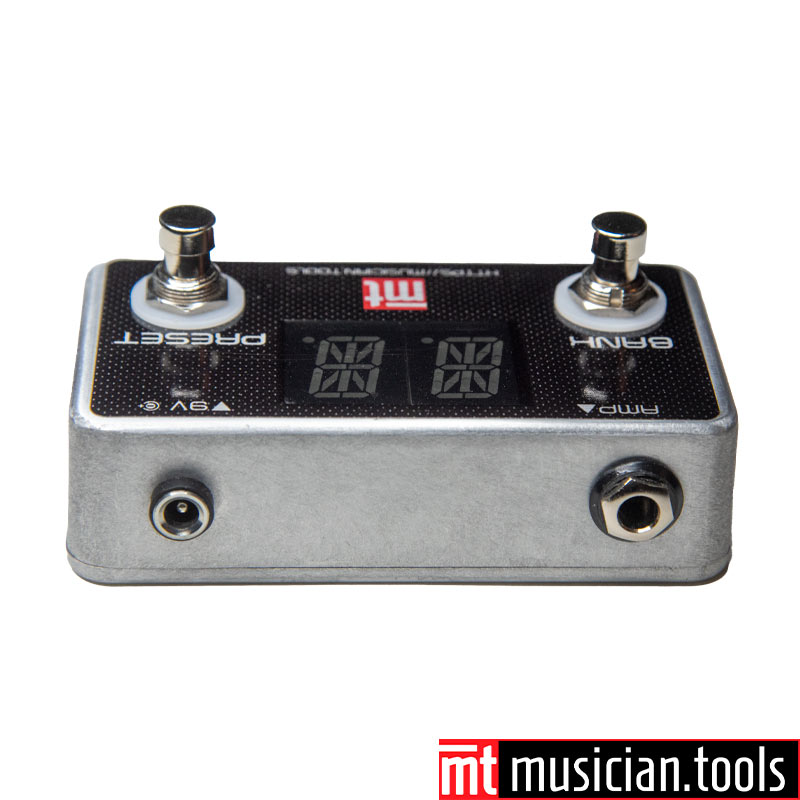 Boss Katana MK1, MK2, Gen3 & Artist footswitch 2 Bank & 2 Channel with Preset Display Back Connections